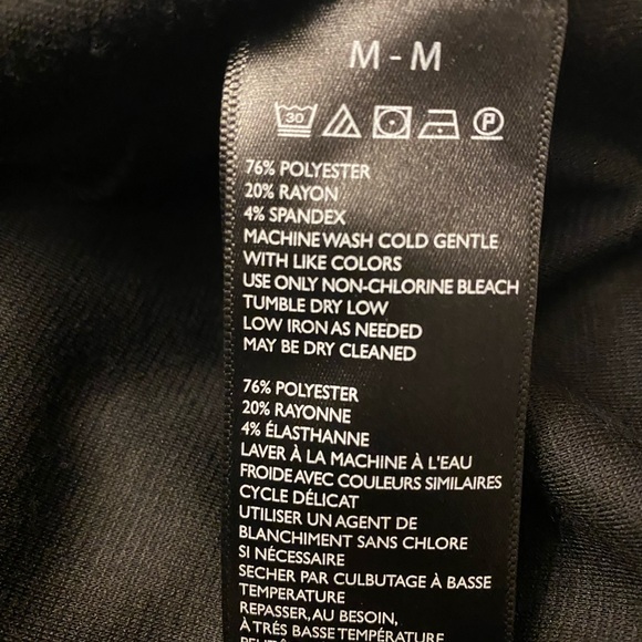 New with tags black zipper dress - Picture 2 of 6